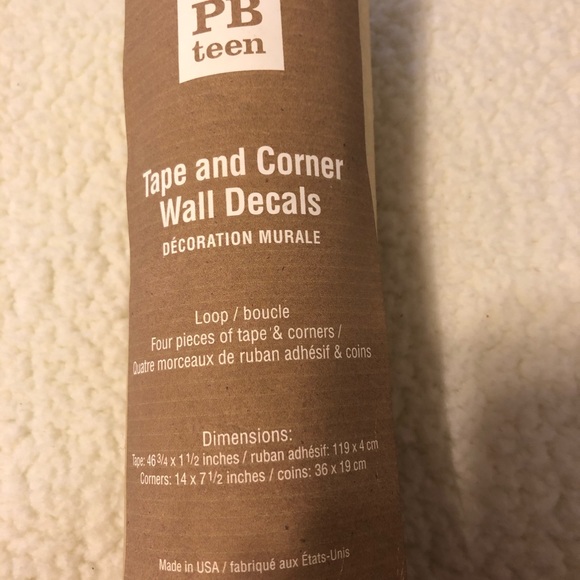 Pottery Barn Teen White Wall Decals New - Picture 2 of 3